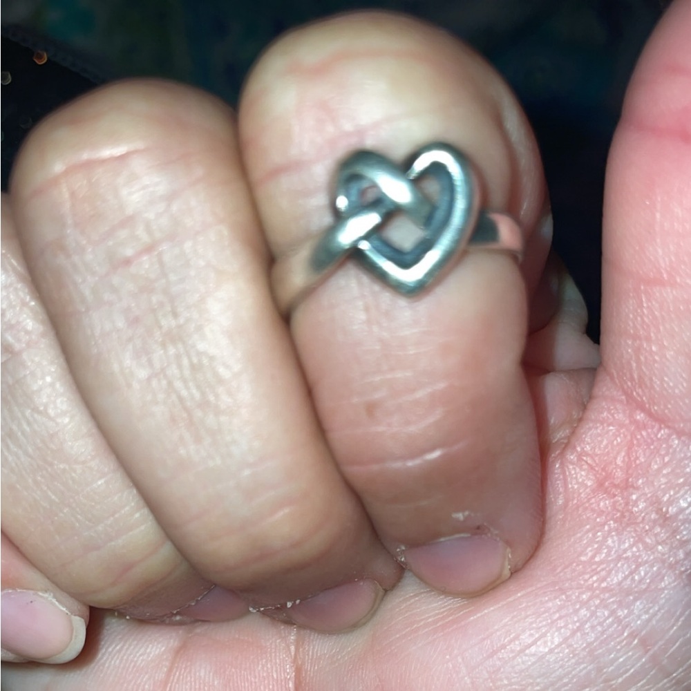 Silver Heart Ring